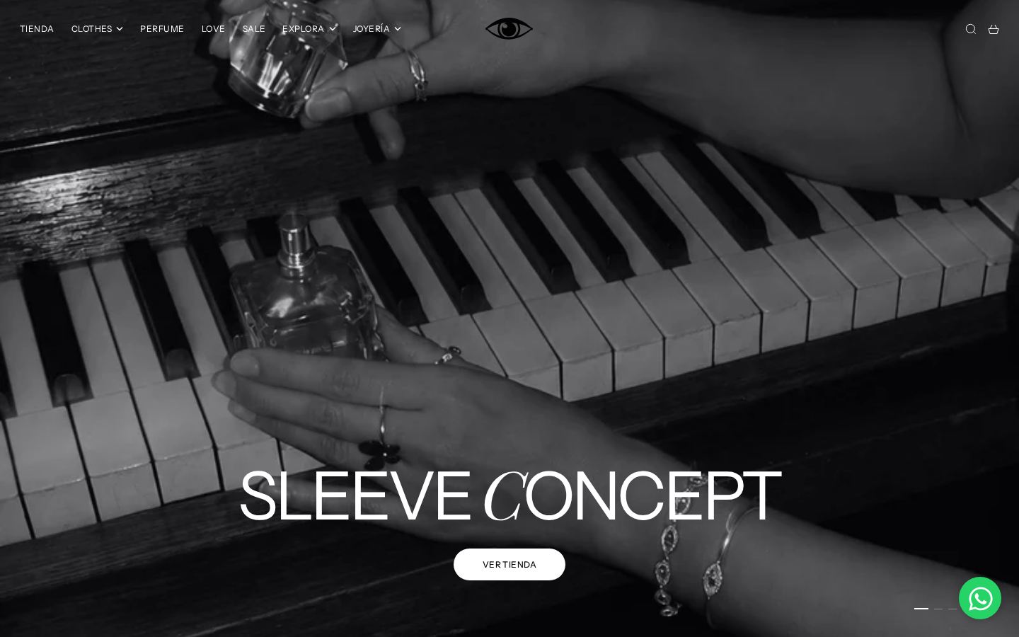 Captura real de Sleeve Concept